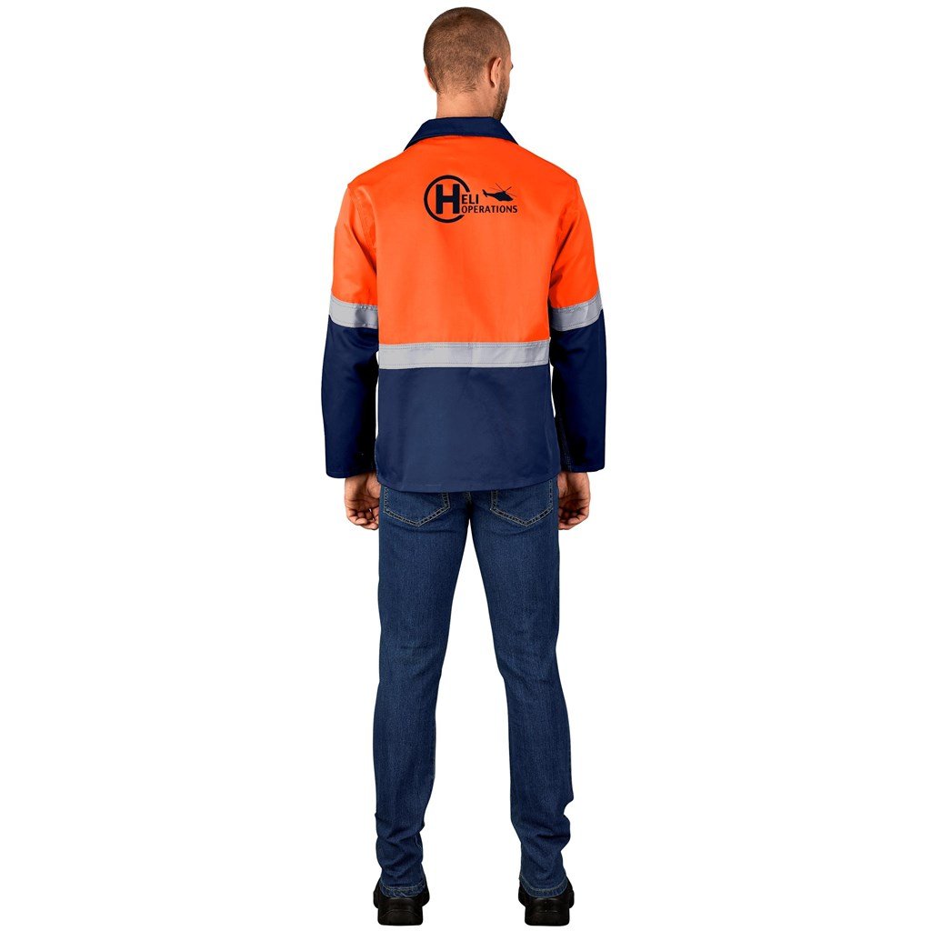 Traffic Premium Two-Tone Hi-Viz Reflective Jacket - Image 6
