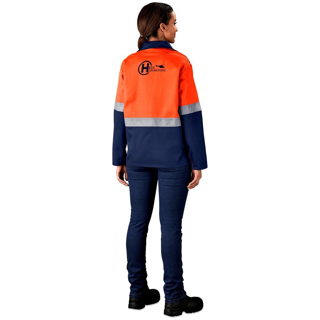 Traffic Premium Two-Tone Hi-Viz Reflective Jacket - Image 10