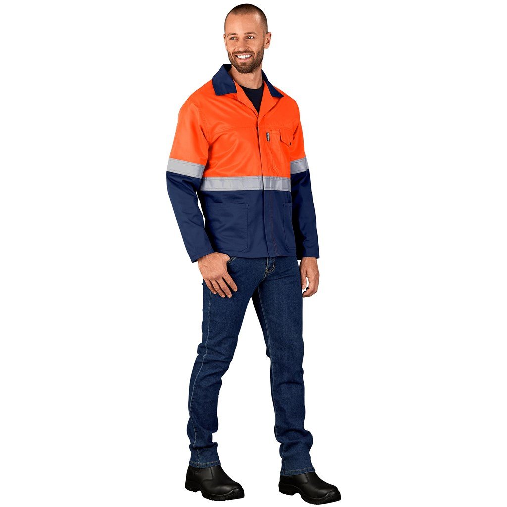 Traffic Premium Two-Tone Hi-Viz Reflective Jacket - Image 28