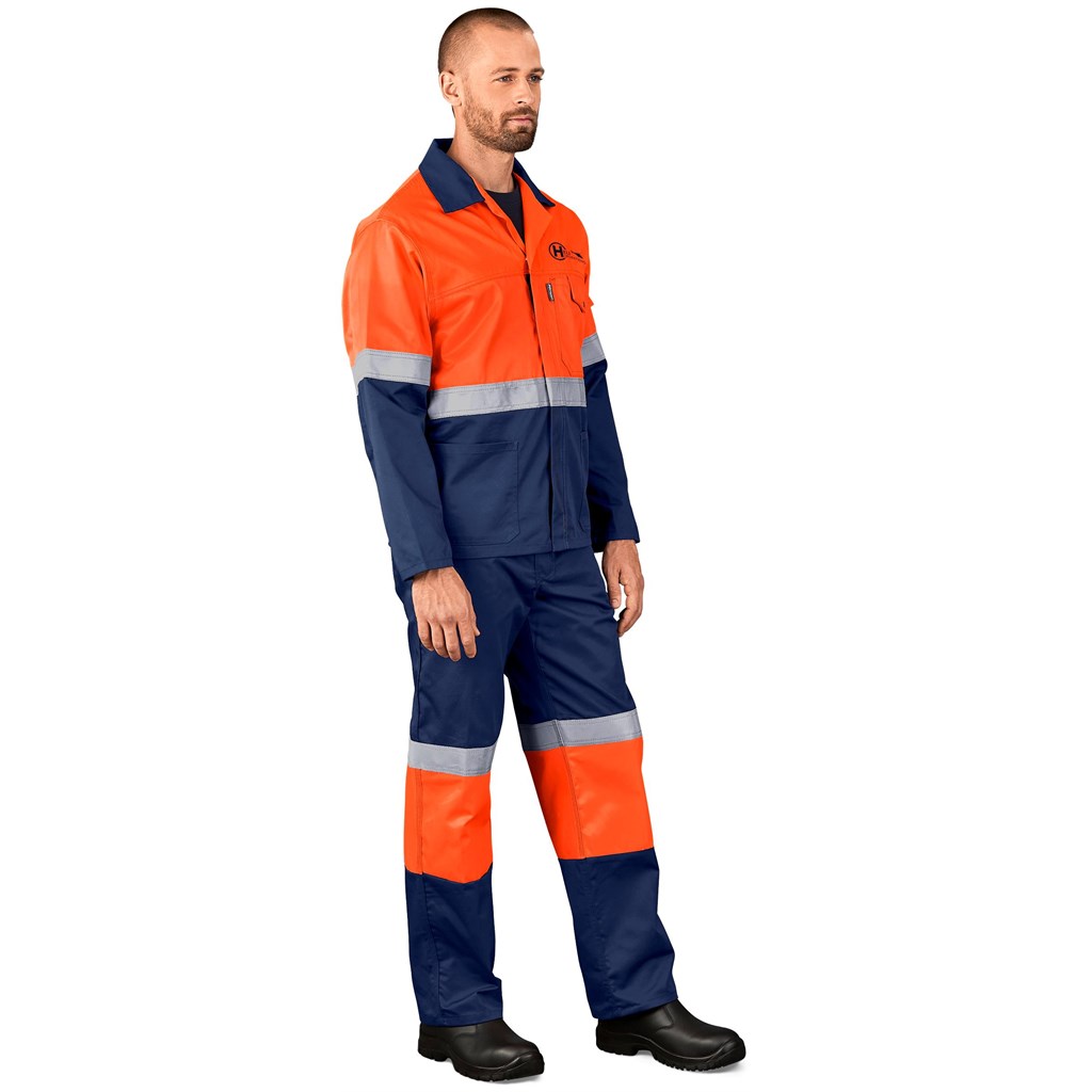 Traffic Premium Two-Tone Hi-Viz Reflective Jacket - Image 19