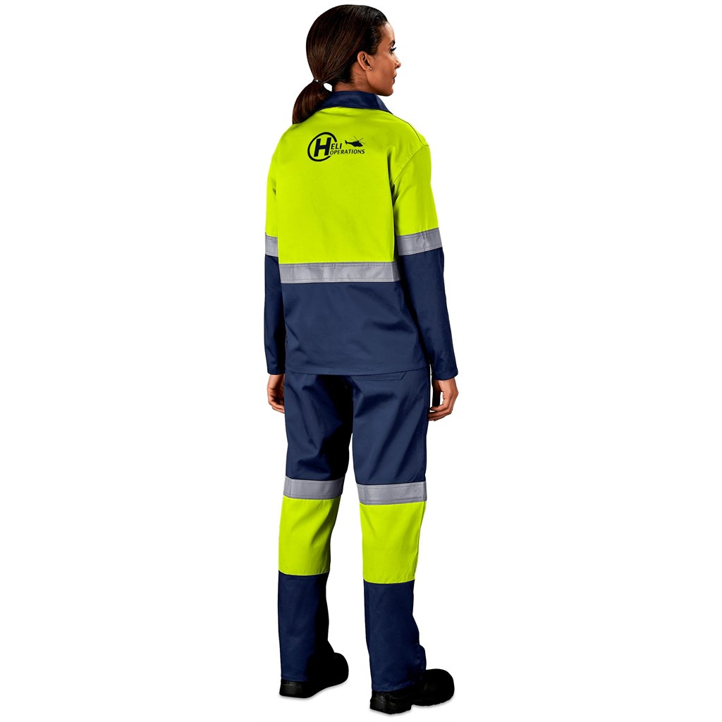 Traffic Premium Two-Tone Hi-Viz Reflective Jacket - Image 15