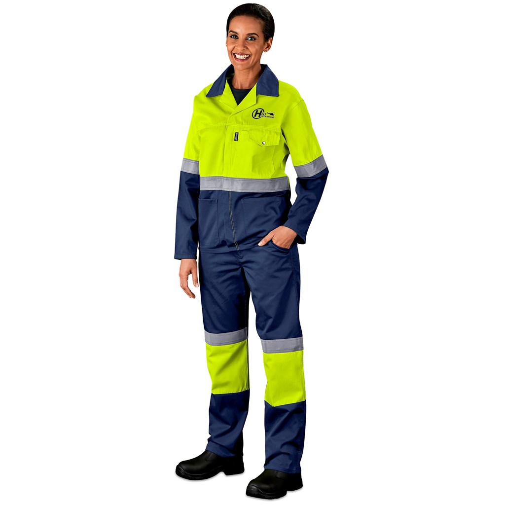 Traffic Premium Two-Tone Hi-Viz Reflective Jacket - Image 11