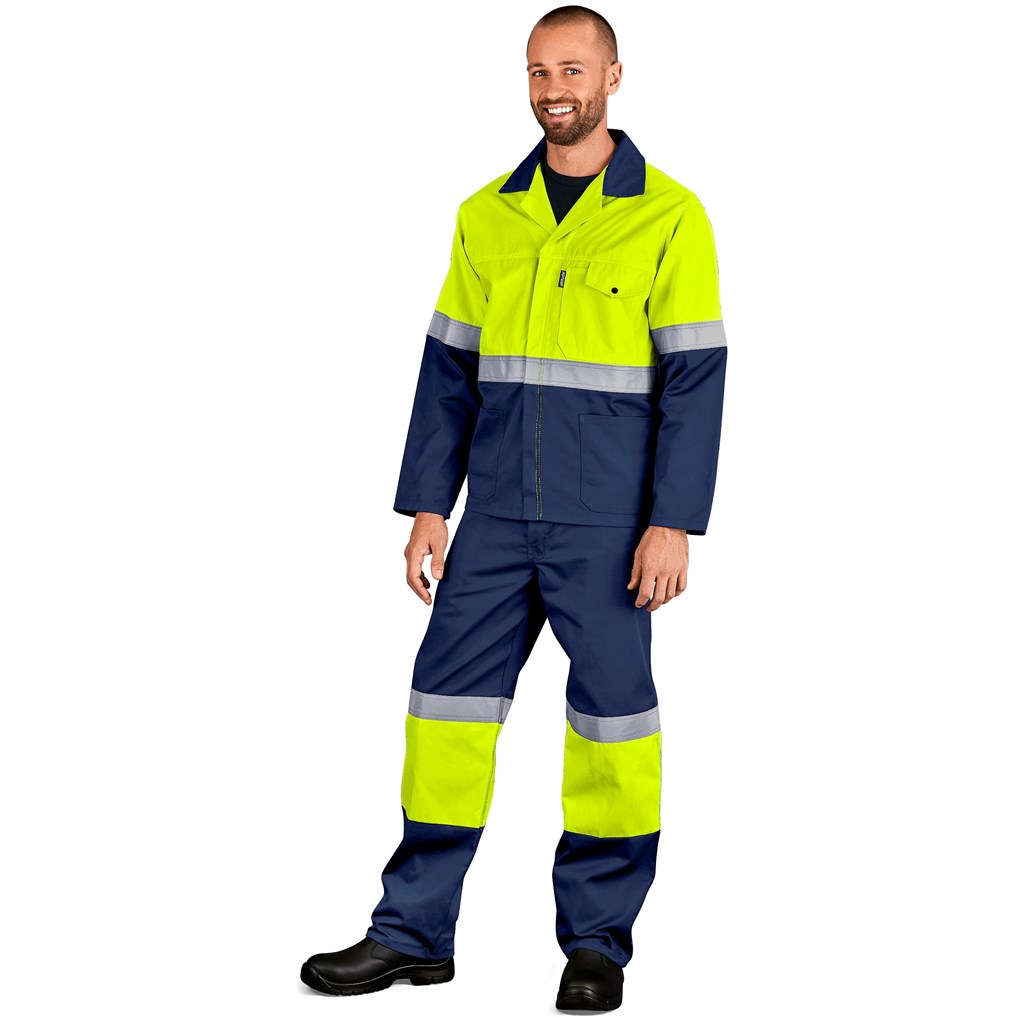 Traffic Premium Two-Tone Hi-Viz Reflective Jacket - Image 14