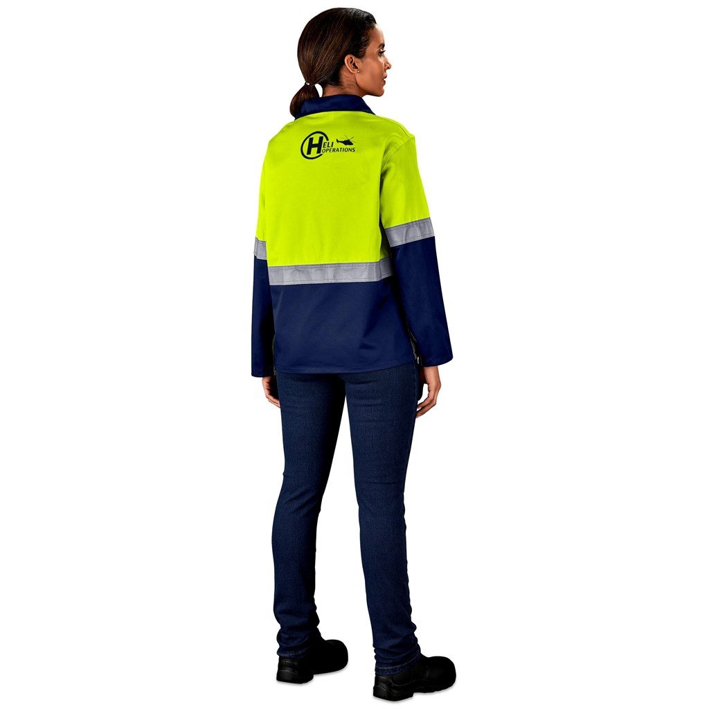 Traffic Premium Two-Tone Hi-Viz Reflective Jacket - Image 7