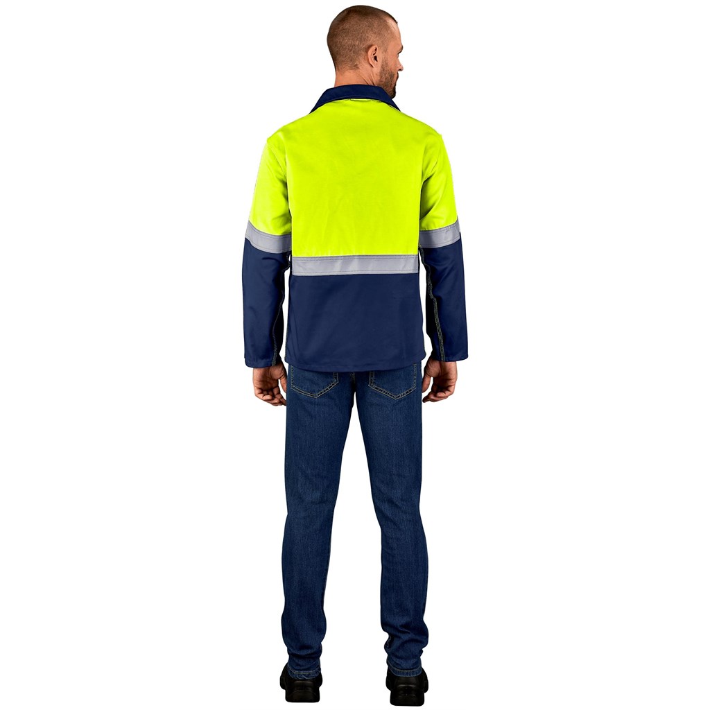 Traffic Premium Two-Tone Hi-Viz Reflective Jacket - Image 12