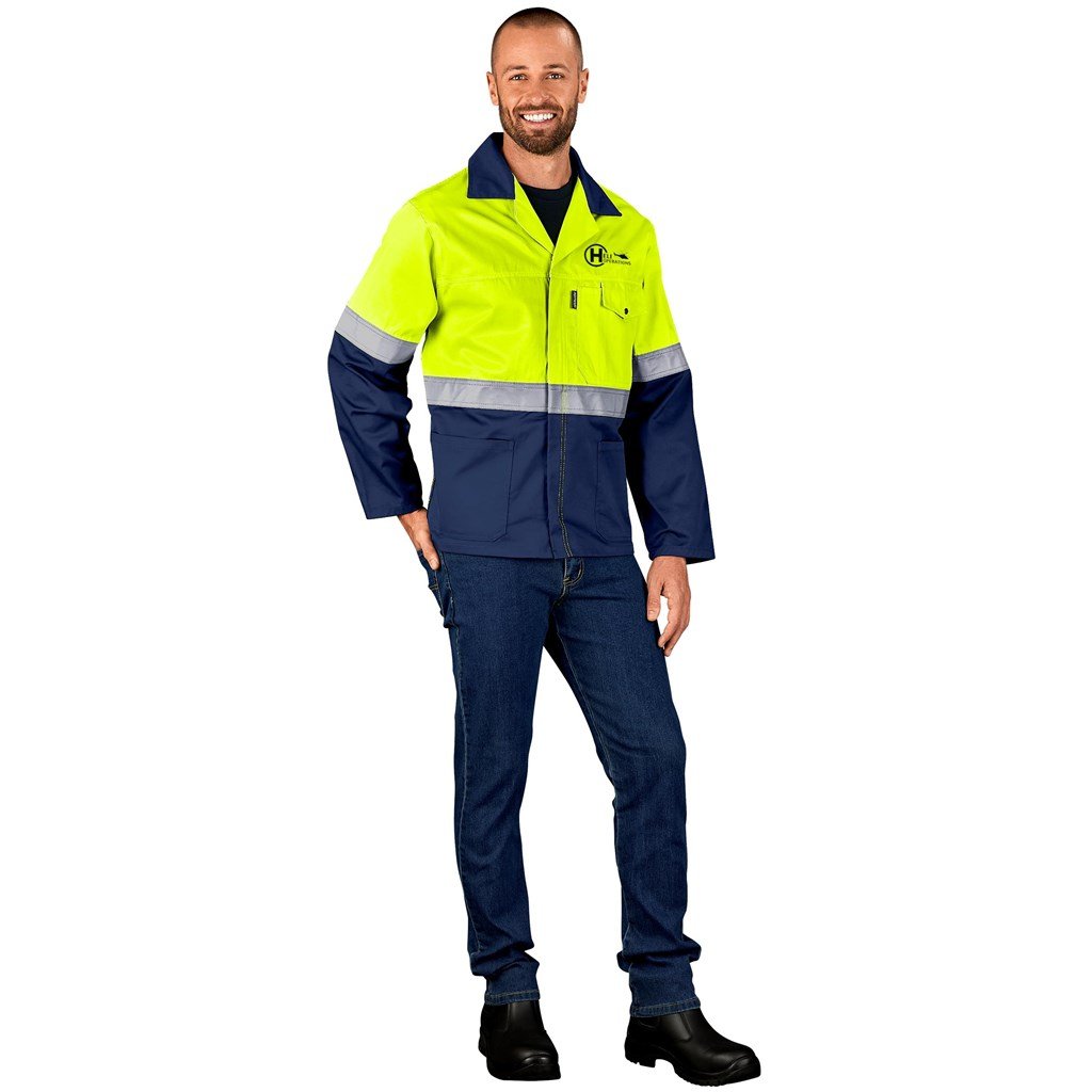 Traffic Premium Two-Tone Hi-Viz Reflective Jacket - Image 26