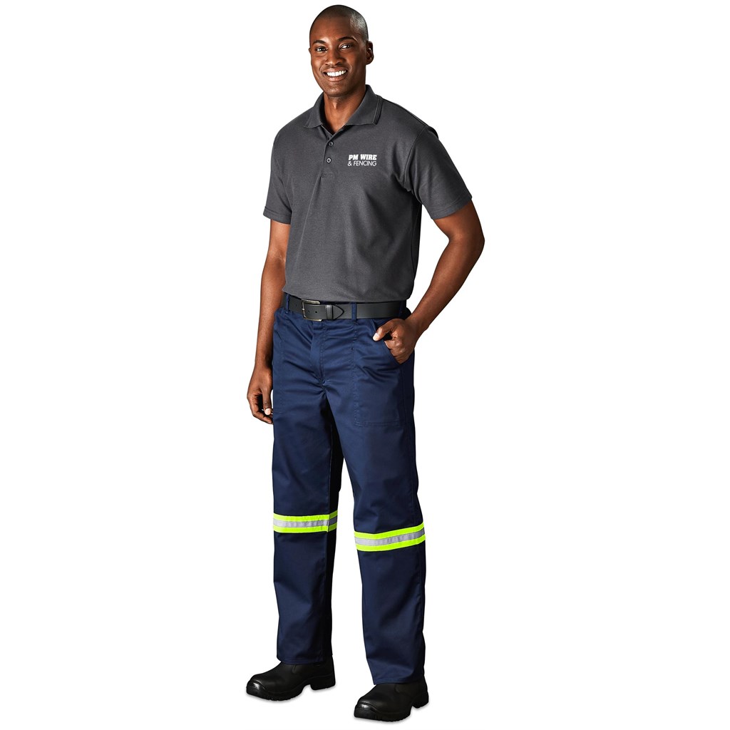 Site Premium Polycotton Pants - Reflective Legs - Yellow Tape - Image 7