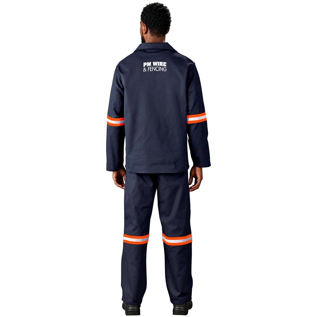 Artisan Premium 100% Cotton Pants - Reflective Legs - Orange Tape - Image 9