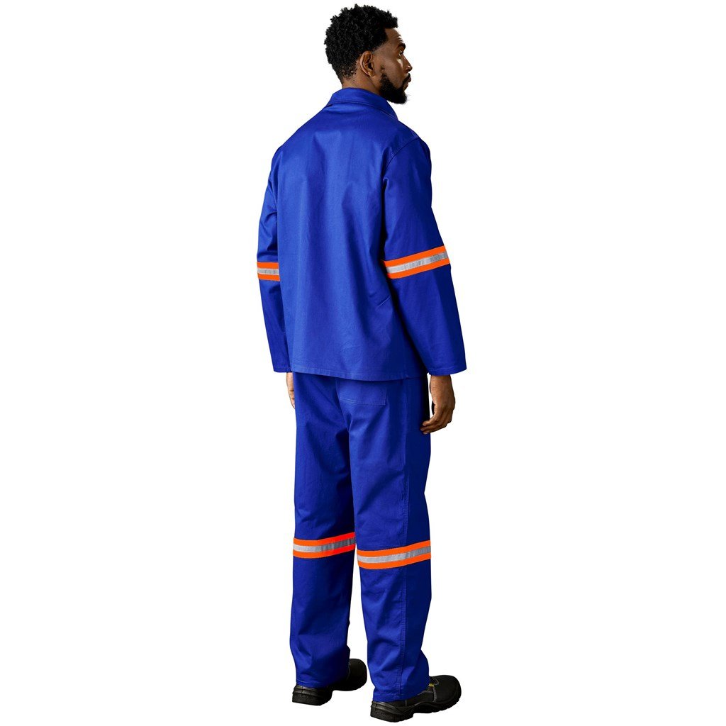 Artisan Premium 100% Cotton Pants - Reflective Legs - Orange Tape - Image 12