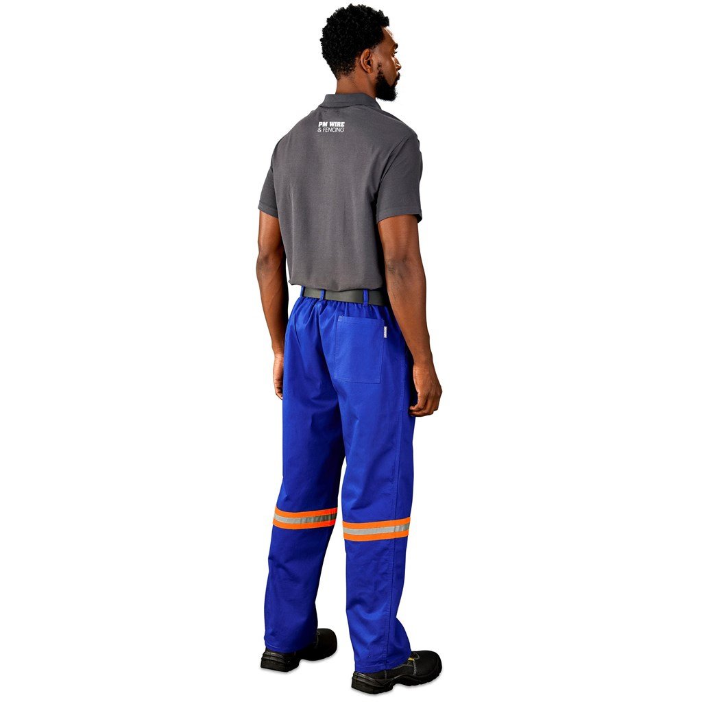 Artisan Premium 100% Cotton Pants - Reflective Legs - Orange Tape - Image 16