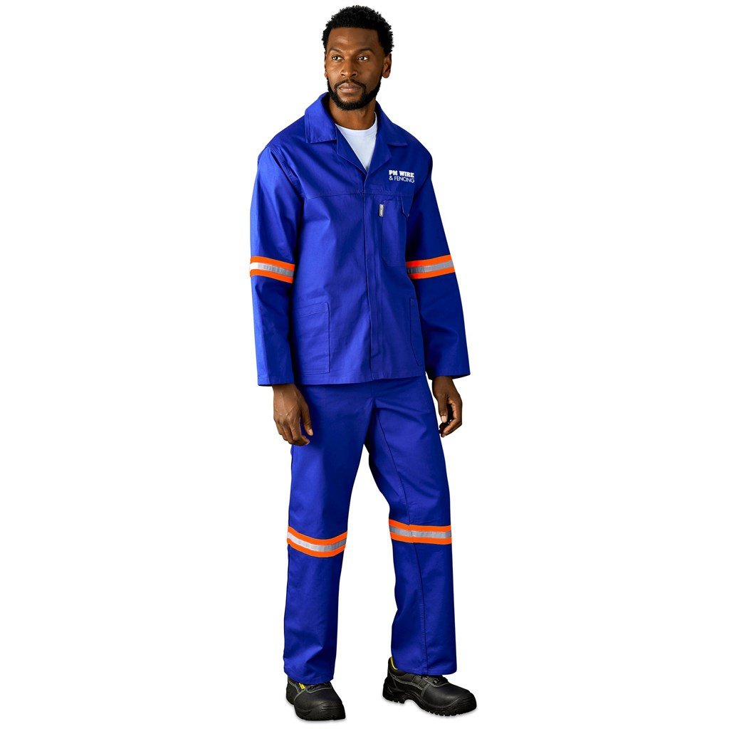 Artisan Premium 100% Cotton Pants - Reflective Legs - Orange Tape - Image 8