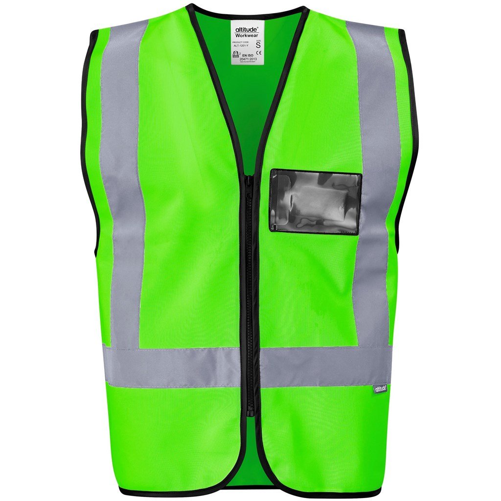 Direction En4 Hi-Viz Reflective Full Zip Vest - Image 10