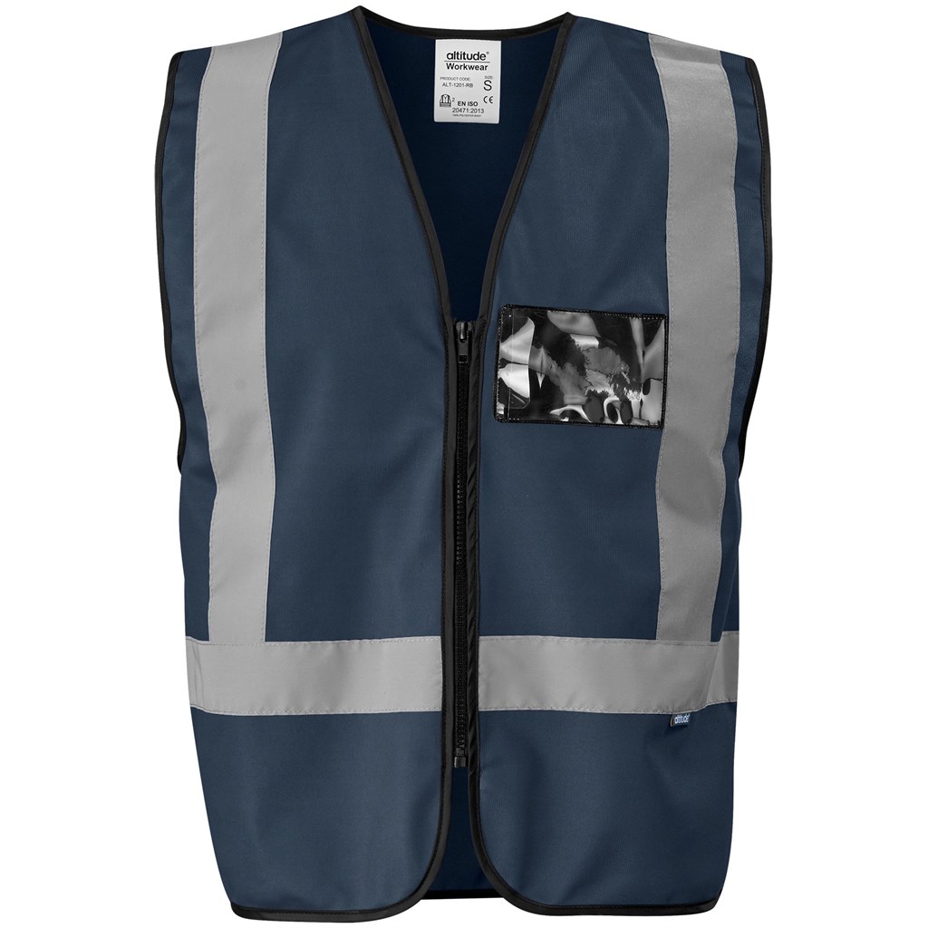 Direction En4 Hi-Viz Reflective Full Zip Vest - Image 13
