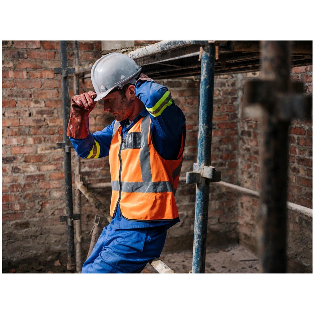 Direction En4 Hi-Viz Reflective Full Zip Vest - Image 4