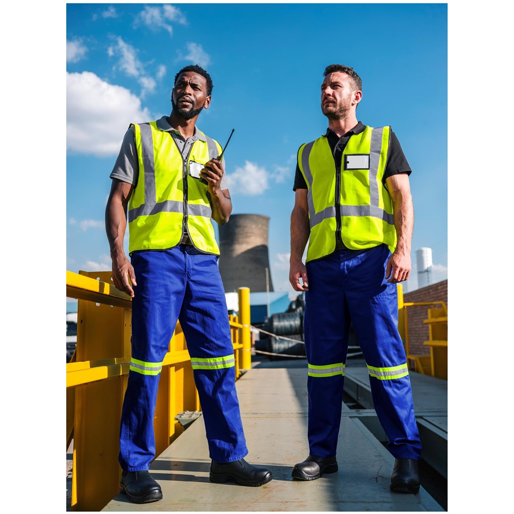 Direction En4 Hi-Viz Reflective Full Zip Vest - Image 9