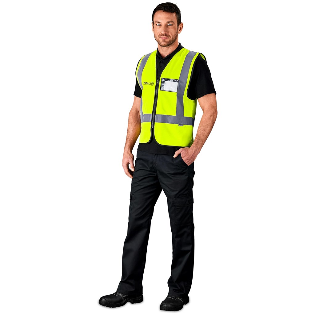 Direction En4 Hi-Viz Reflective Full Zip Vest - Image 7