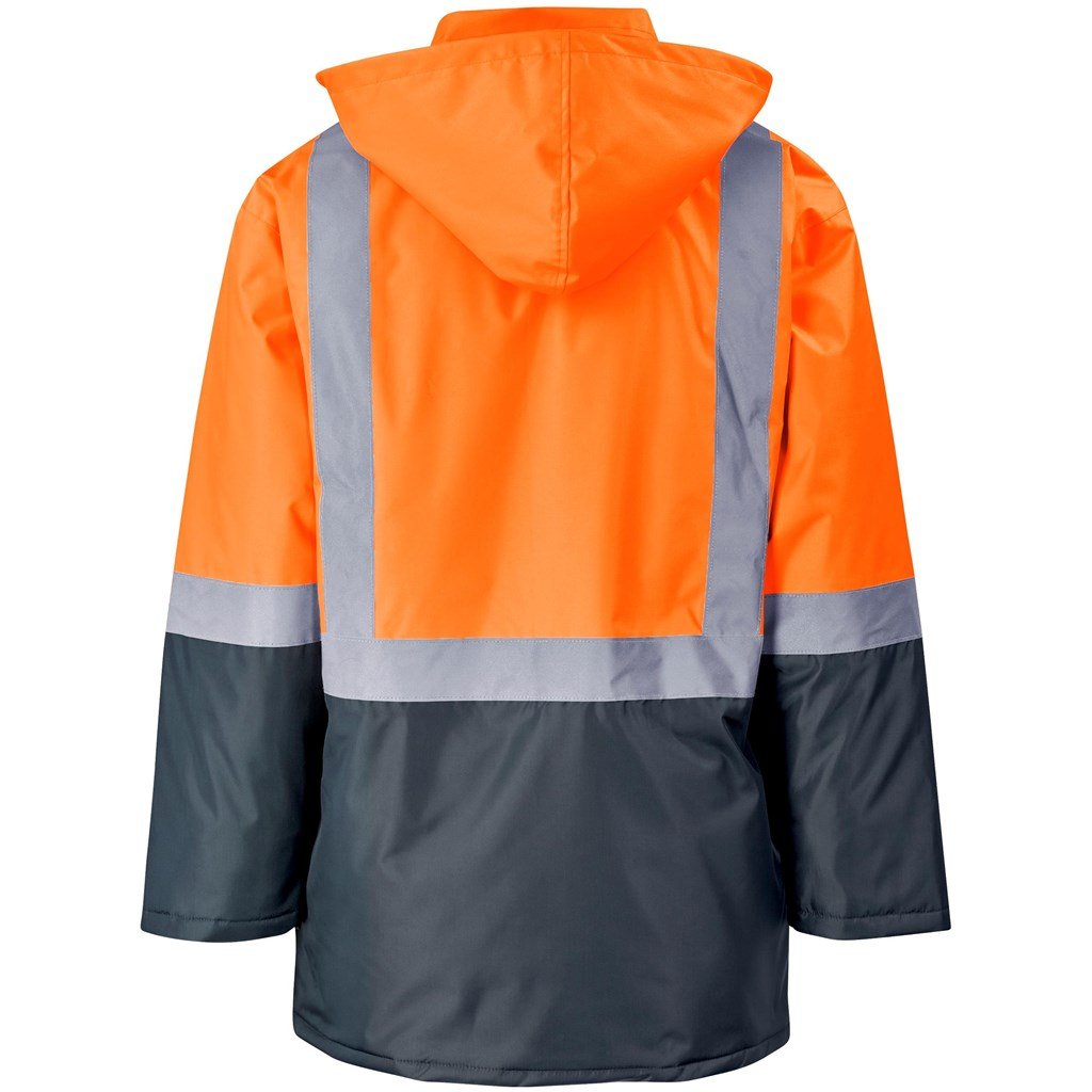 Hazard Padded Two-Tone Hi-Viz Reflective Jacket - Image 31