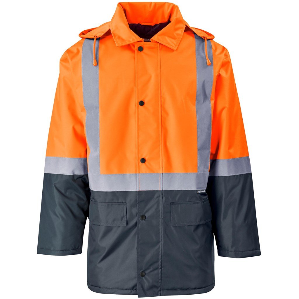 Hazard Padded Two-Tone Hi-Viz Reflective Jacket - Image 28