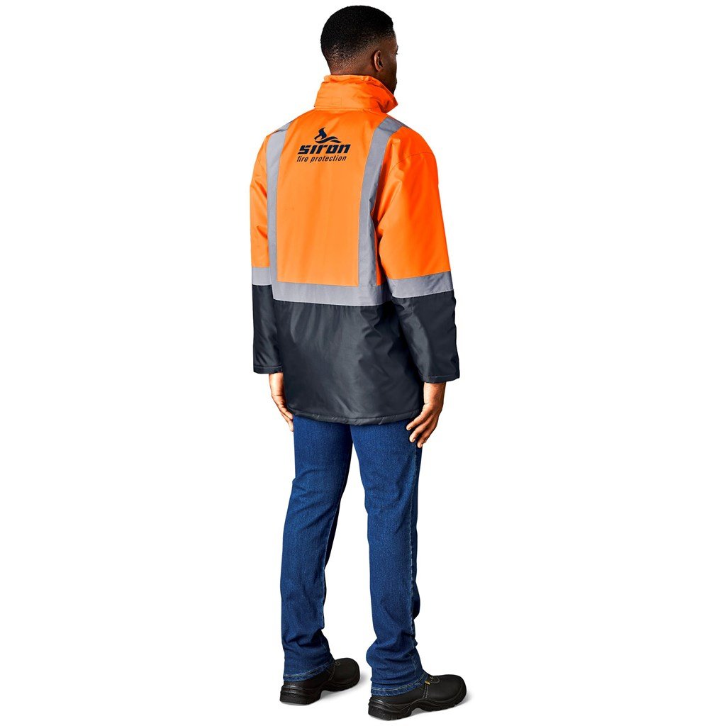 Hazard Padded Two-Tone Hi-Viz Reflective Jacket - Image 20