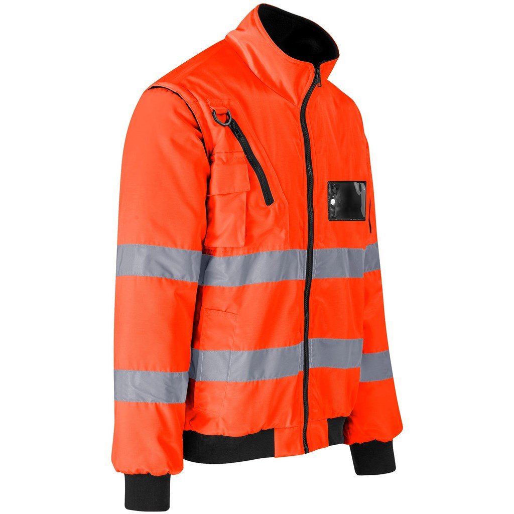 Techno Padded Hi-Viz Reflective Bunny Jacket - Image 21
