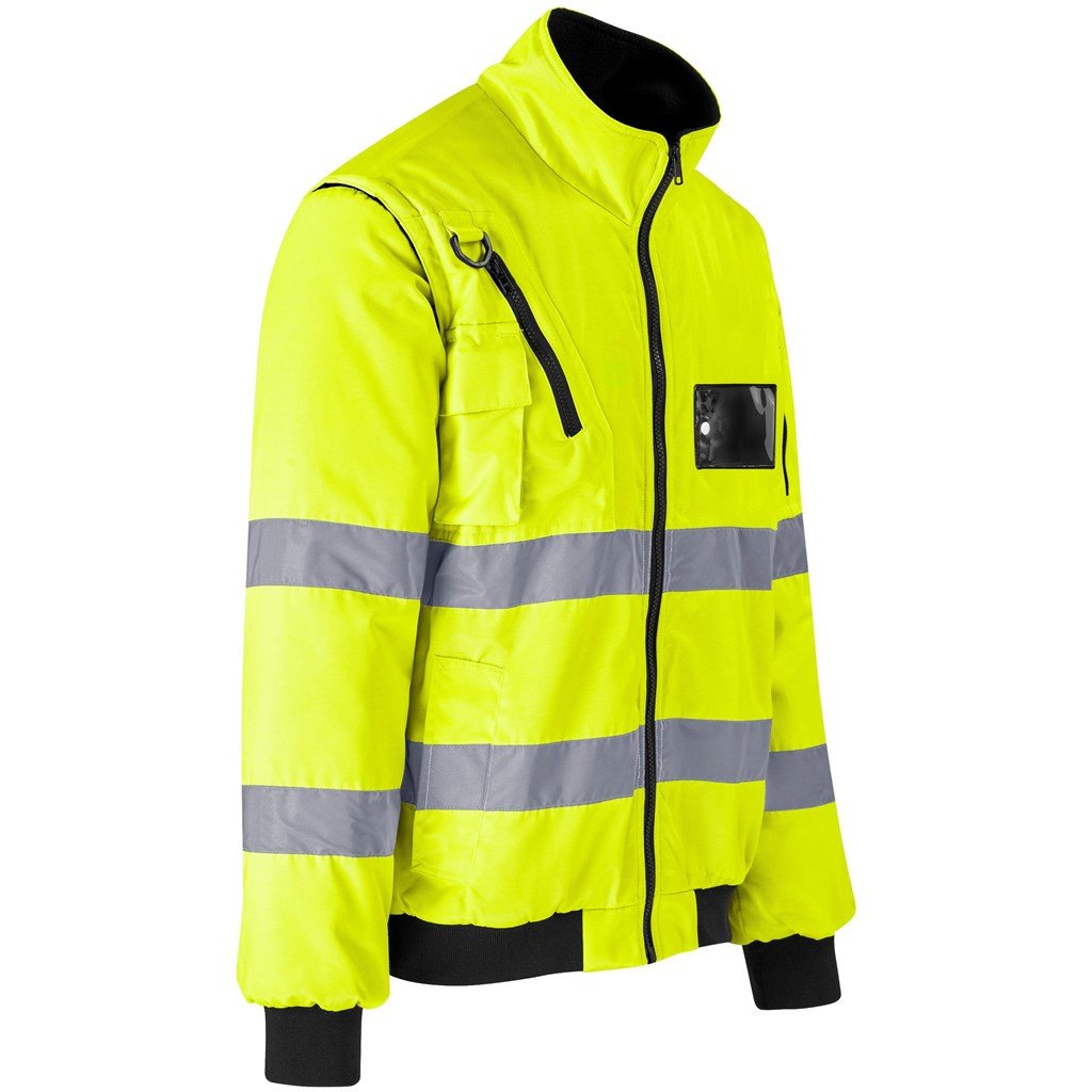 Techno Padded Hi-Viz Reflective Bunny Jacket - Image 23
