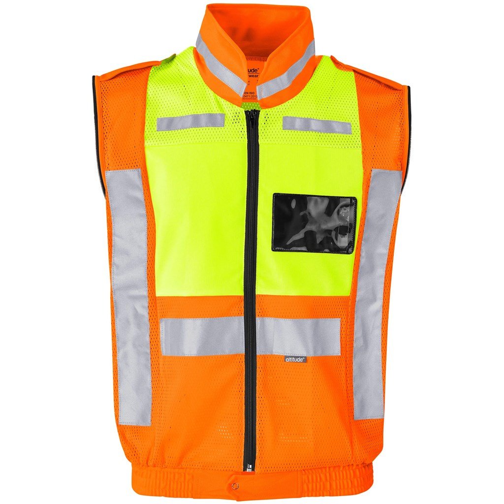 Metro Two-Tone Hi-Viz Reflective Zip-Off Jacket - Image 14