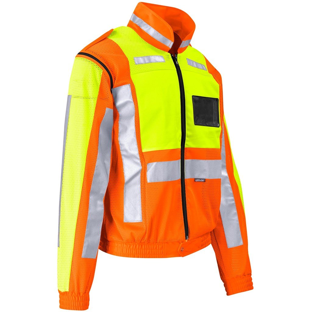 Metro Two-Tone Hi-Viz Reflective Zip-Off Jacket - Image 27
