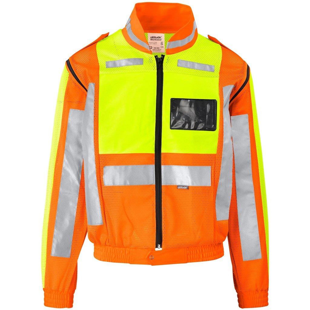 Metro Two-Tone Hi-Viz Reflective Zip-Off Jacket - Image 25