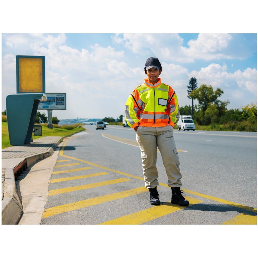 Metro Two-Tone Hi-Viz Reflective Zip-Off Jacket - Image 8