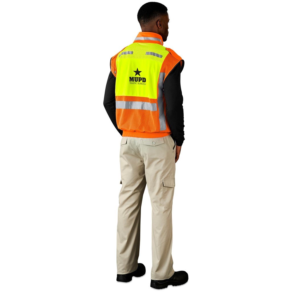 Metro Two-Tone Hi-Viz Reflective Zip-Off Jacket - Image 21