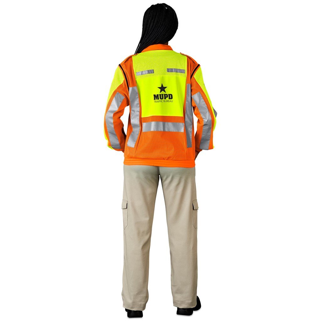 Metro Two-Tone Hi-Viz Reflective Zip-Off Jacket - Image 16
