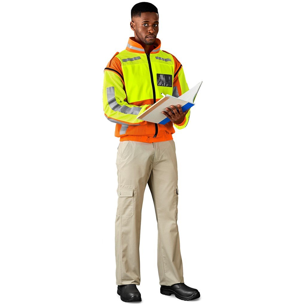 Metro Two-Tone Hi-Viz Reflective Zip-Off Jacket - Image 17