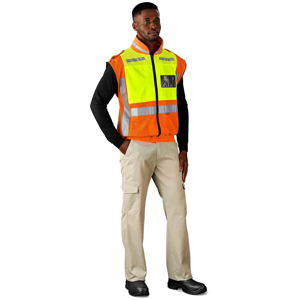 Metro Two-Tone Hi-Viz Reflective Zip-Off Jacket - Image 12