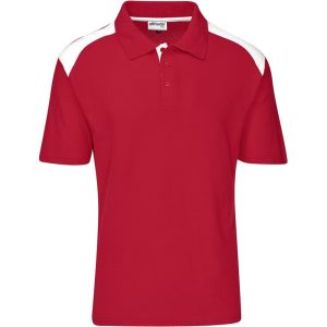 Mens Apex Golf Shirt - Red