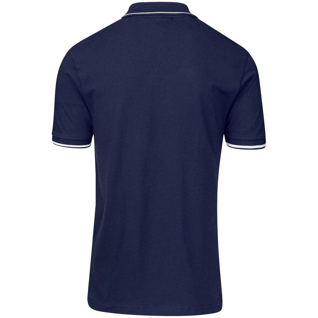 Mens Ash Golf Shirt - Navy - Image 3