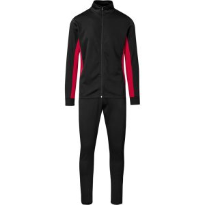 Unisex Championship Tracksuit - Black Red