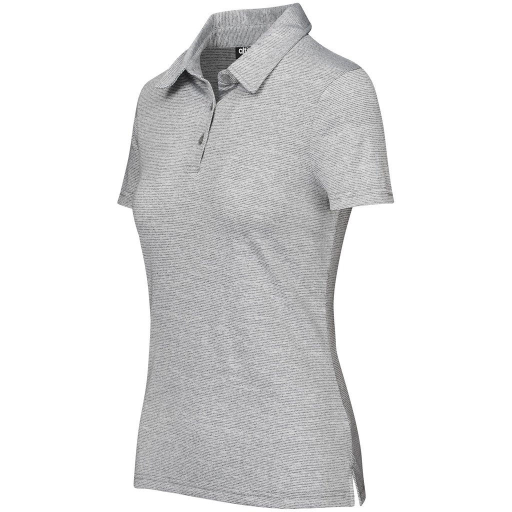 Ladies Echo Golf Shirt - Grey - Image 3