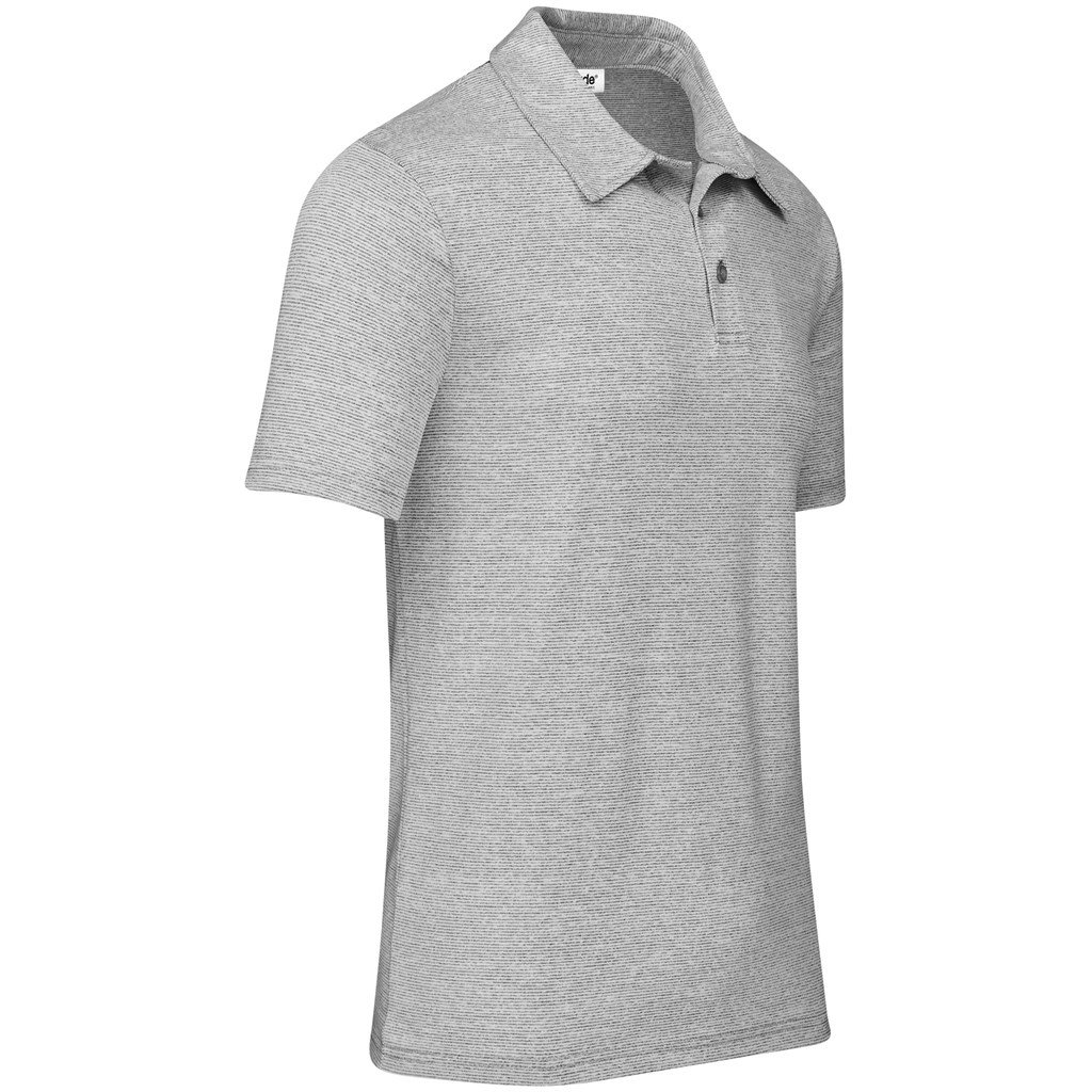 Mens Echo Golf Shirt - Grey - Image 3