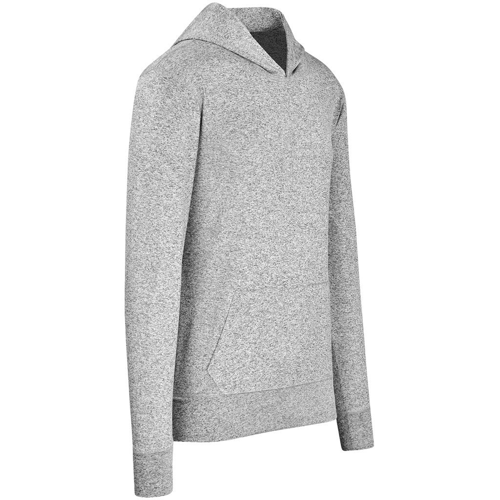 Mens Fitness Lightweight Hooded Sweater - Grey - Image 3