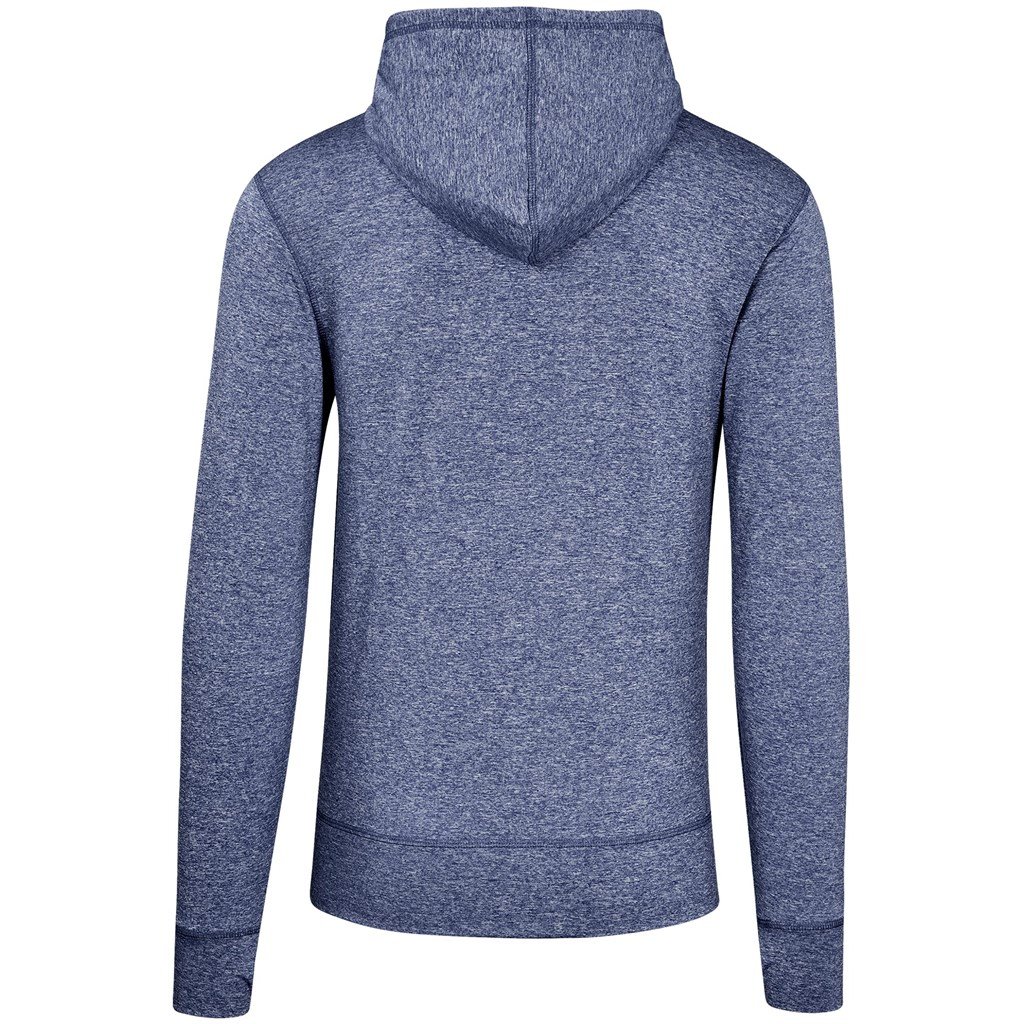 Mens Fitness Lightweight Hooded Sweater - Navy - Image 3