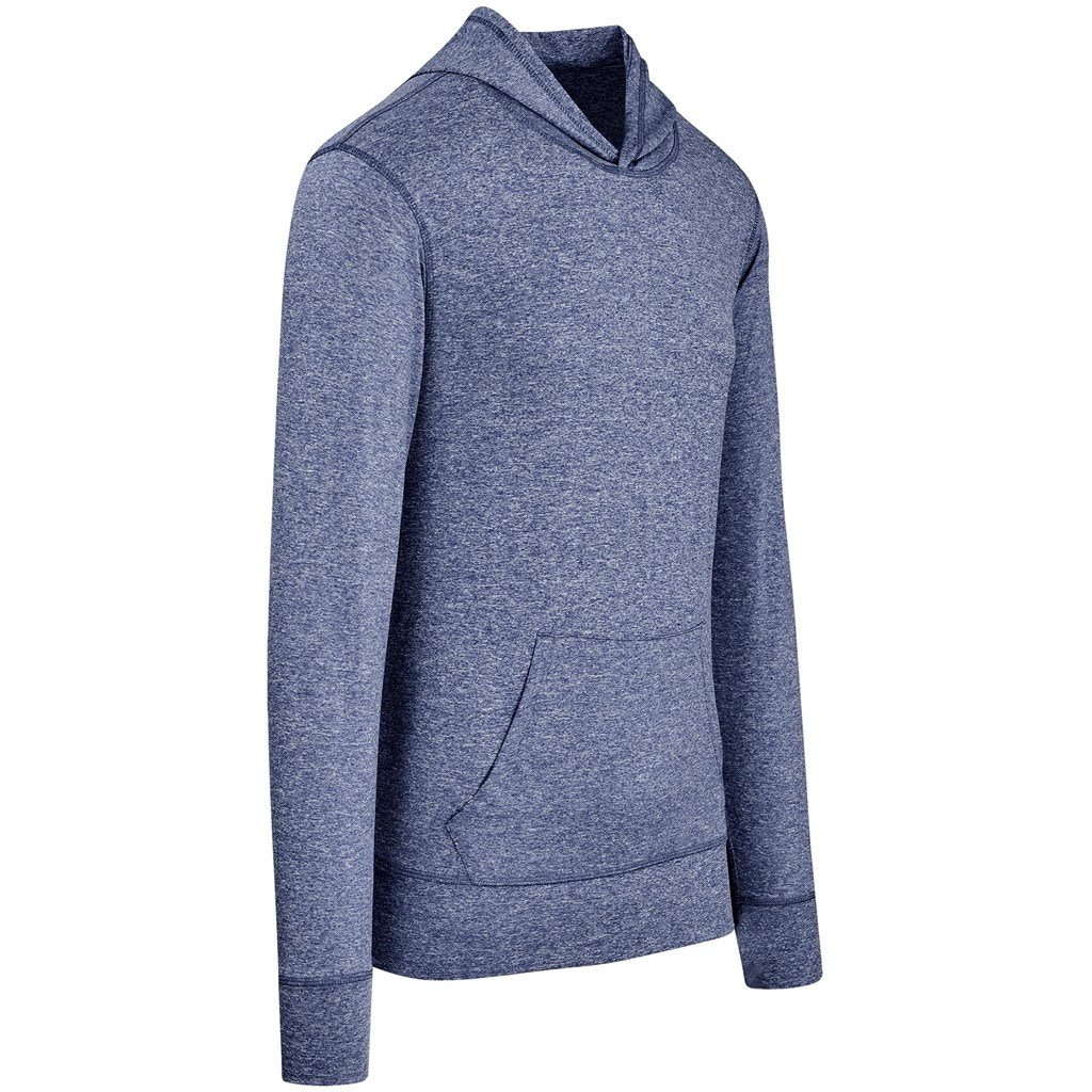 Mens Fitness Lightweight Hooded Sweater - Navy - Image 4