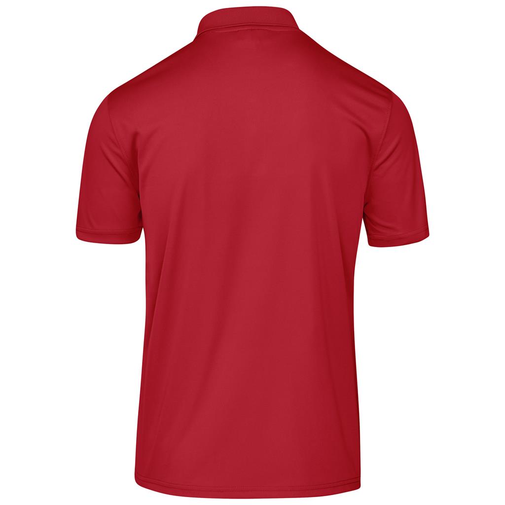 Mens Maestro Golf Shirt - Red - Image 3
