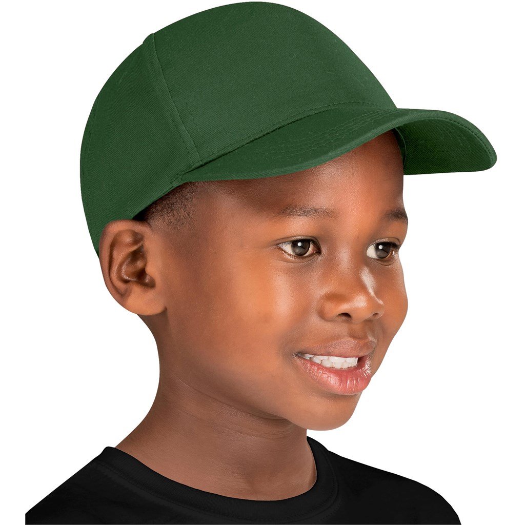 Piccolo Kids 5 Panel Cap - Yellow - Image 6