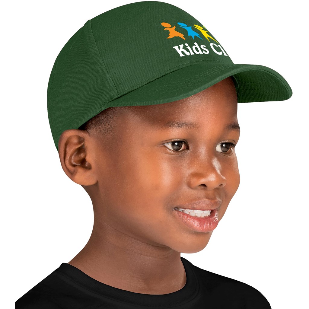 Piccolo Kids 5 Panel Cap - Yellow - Image 4