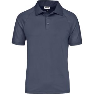 Mens Santorini Golf Shirt - Grey