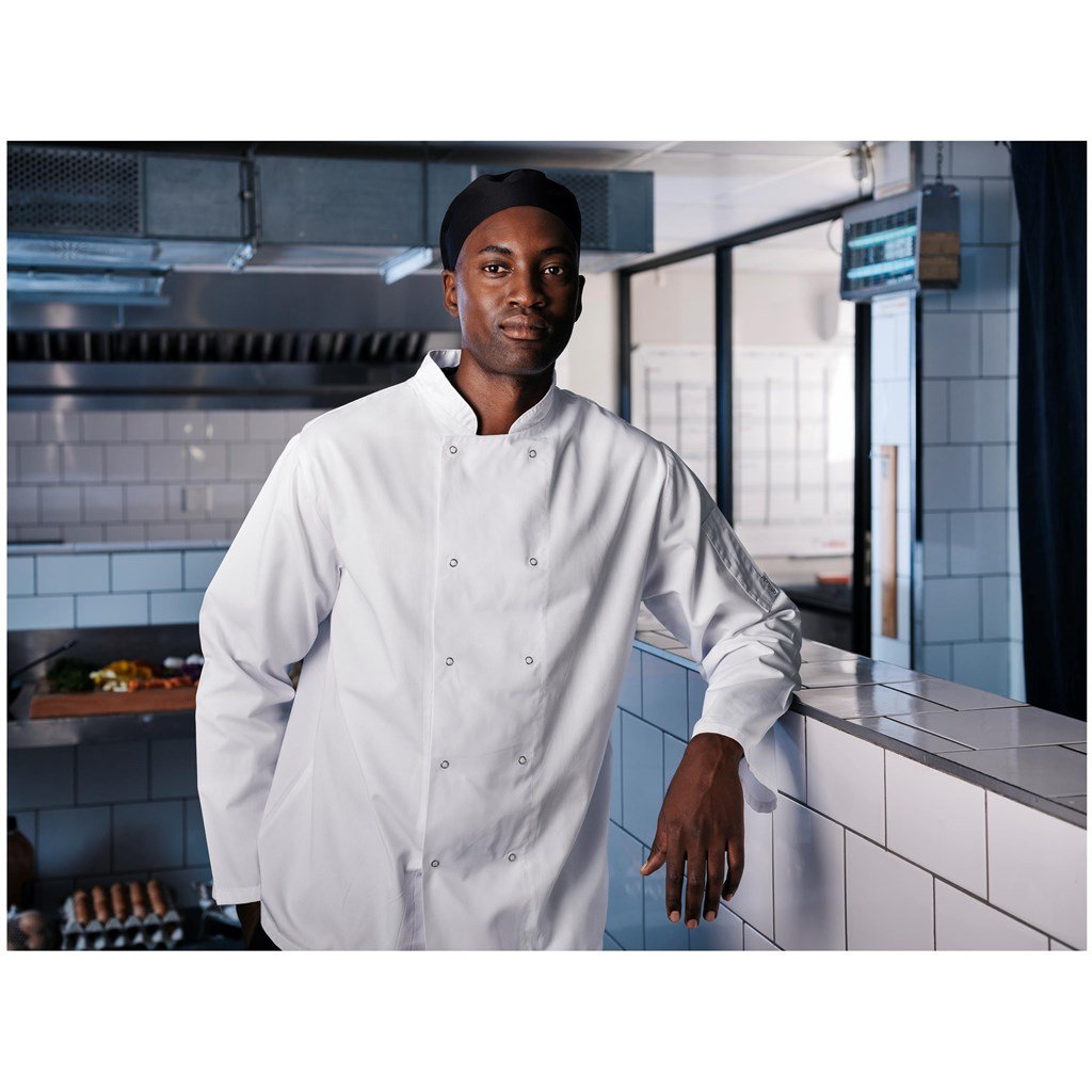 Unisex Long Sleeve Zest Chef Jacket - Image 5