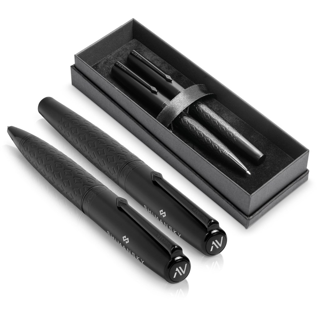 Alex Varga Galexia Ball Pen & Rollerball Set - Image 8