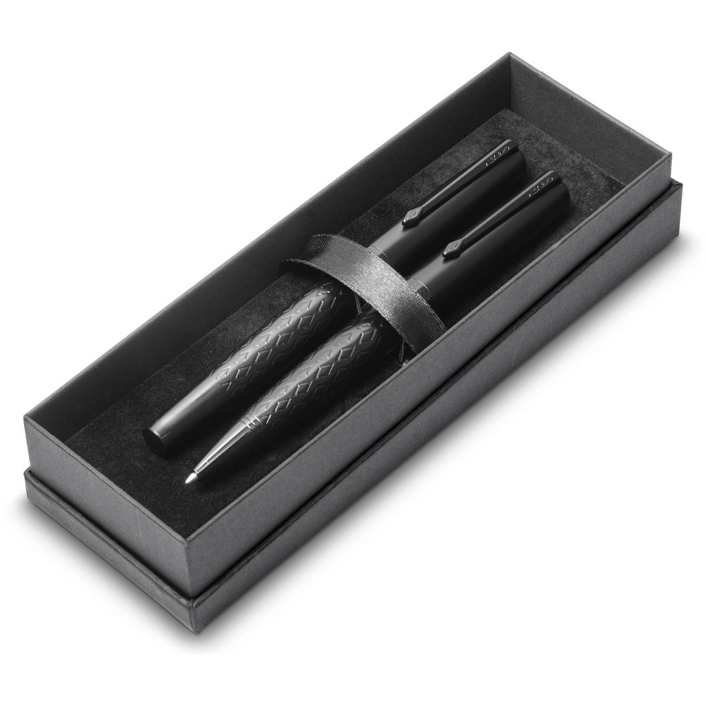 Alex Varga Galexia Ball Pen & Rollerball Set - Image 4
