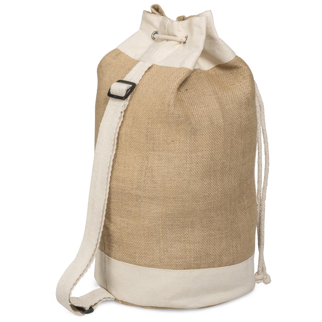 Okiyo Suna Jute & Cotton Beach Rucksack
