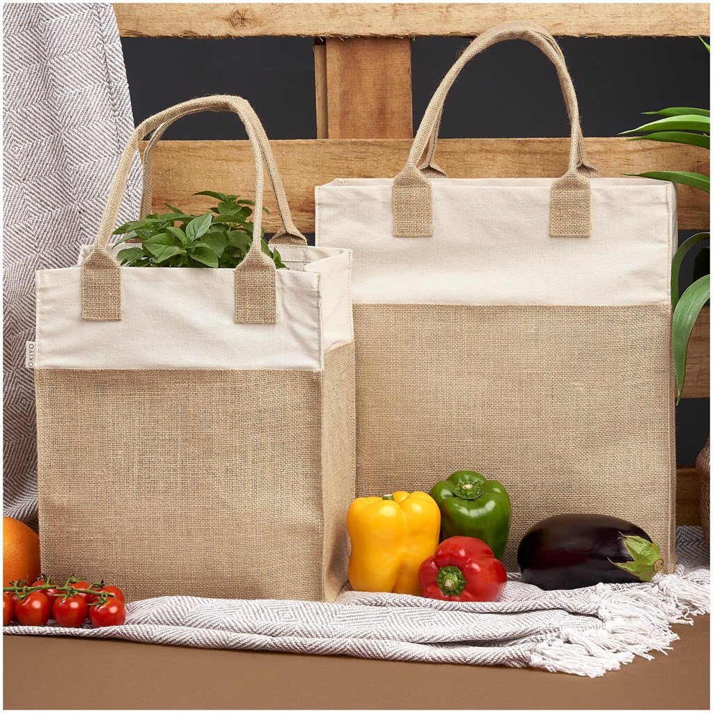 Okiyo Atsui Jute & Cotton Tote - Image 4